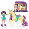 Set bambole spinmaster unicorn academy ava e unicorno leaf multicolore