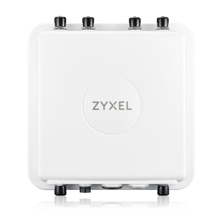 Access point zyxel wax655e per antenne esterne bianco [wax655e-eu0101f]