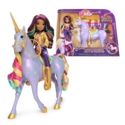 Set bambole spinmaster unicorn academy sophia e unicorno rainbow