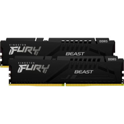Ram dimm ddr5 2x16gb kingston 6800mhz cl34 1.4v nero [kf568c34bbek2-32]
