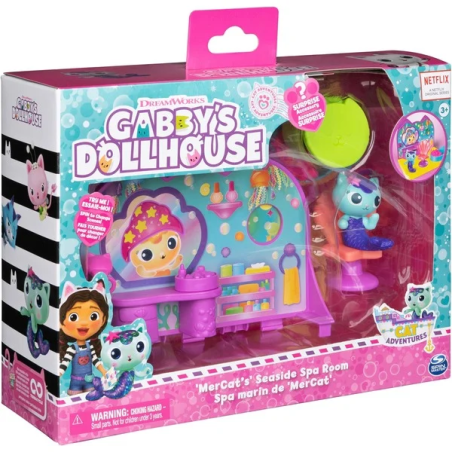 Set da gioco playset deluxe la spa gabby/la casa magica multicolore