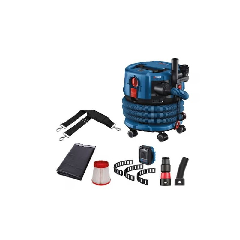 Aspirapolvere bosch gas 18v-12 mc a batteria 12l 18v classe polvere