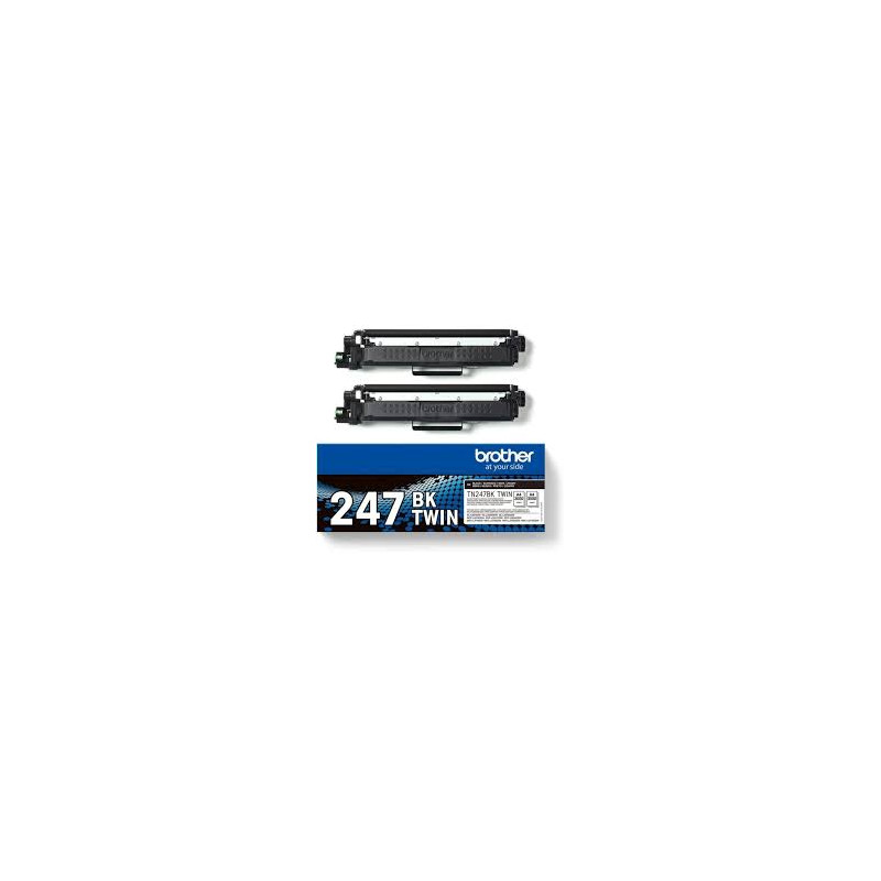 Toner brother tn247bktwin 3000pagine nero 2pz [tn247bktwin]