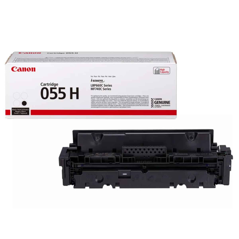 Toner canon 055h 7600pagine nero 1pz [3020c002]