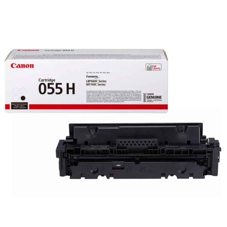 Toner canon 055h 7600pagine nero 1pz [3020c002]