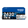 Toner brother tn2420twin 3000pagine nero 2pz [tn2420twin]