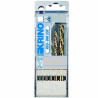 Accessori elettroutensili krino 01155 set di punte hss cobalto 2/8mm