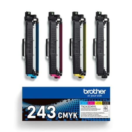 Toner brother 243cmyk 1000pagine multicolore 4pz [tn243cmyk]