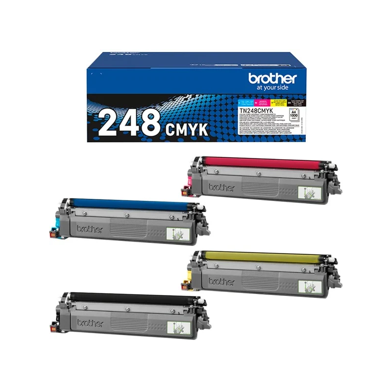 Toner brother 248cmyk 1000pagine multicolore 4pz [tn248val]