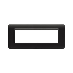 Placca ave 44py07gtk serie tecnopolimero s44 per scatola rettangolare