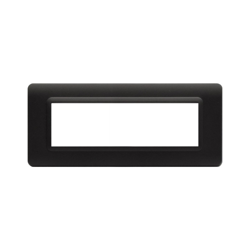 Placca ave 44py07gtk serie tecnopolimero s44 per scatola rettangolare