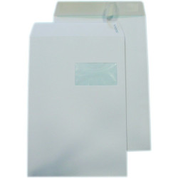 Buste a sacco blasetti self in carta per spedizioni 23x33cm bianco