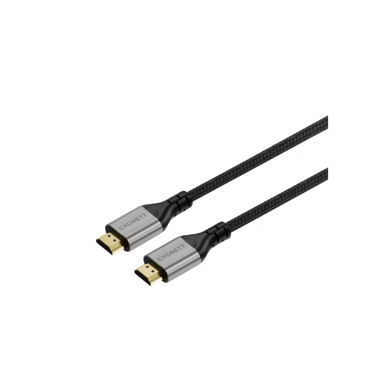 Cavo intrecciato cygnett unite hdmi a hdmi 8k 5m nero [cy4867cyhdc]