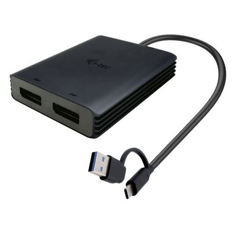 Adattatore video i-tec dual4kdp usb 3.0 / usb-c doppio 4k