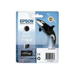 Cartuccia a getto d'inchiostro epson t7608 25.9ml nero opaco