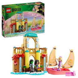 Lego glinda elphaba e nessarose alla shiz university multicolore