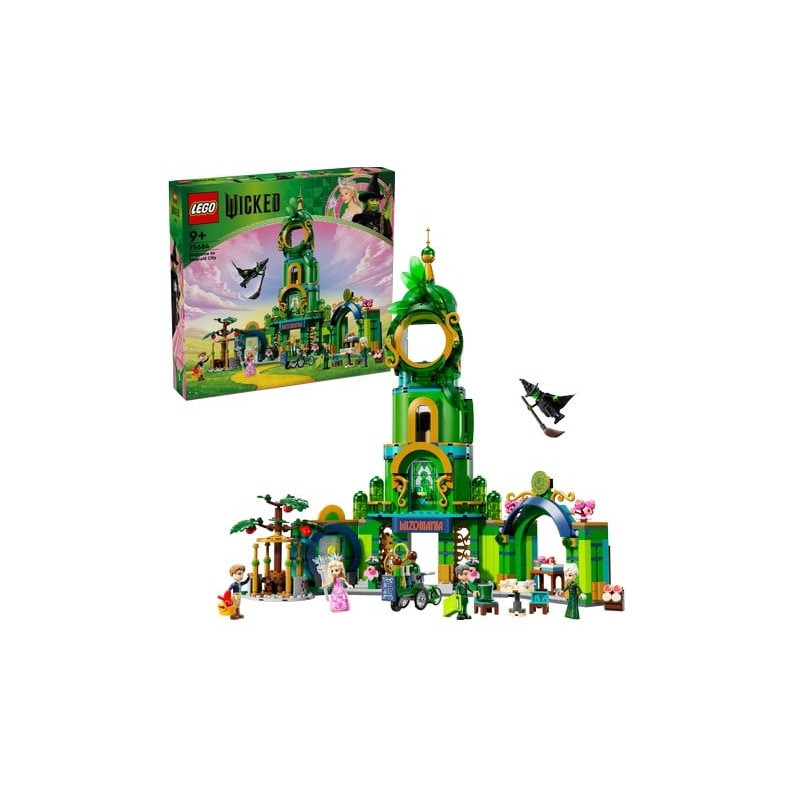 Lego benvenuti a emerald city multicolore 945pz [75684]