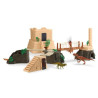 Set da gioco schleich dinosaurs dino temple conquest mega set 5+