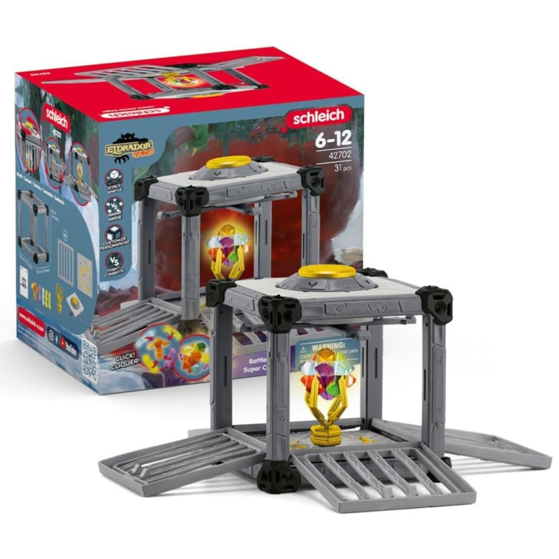 Schleich eldrador creatures battlecave supercristallo multicolore