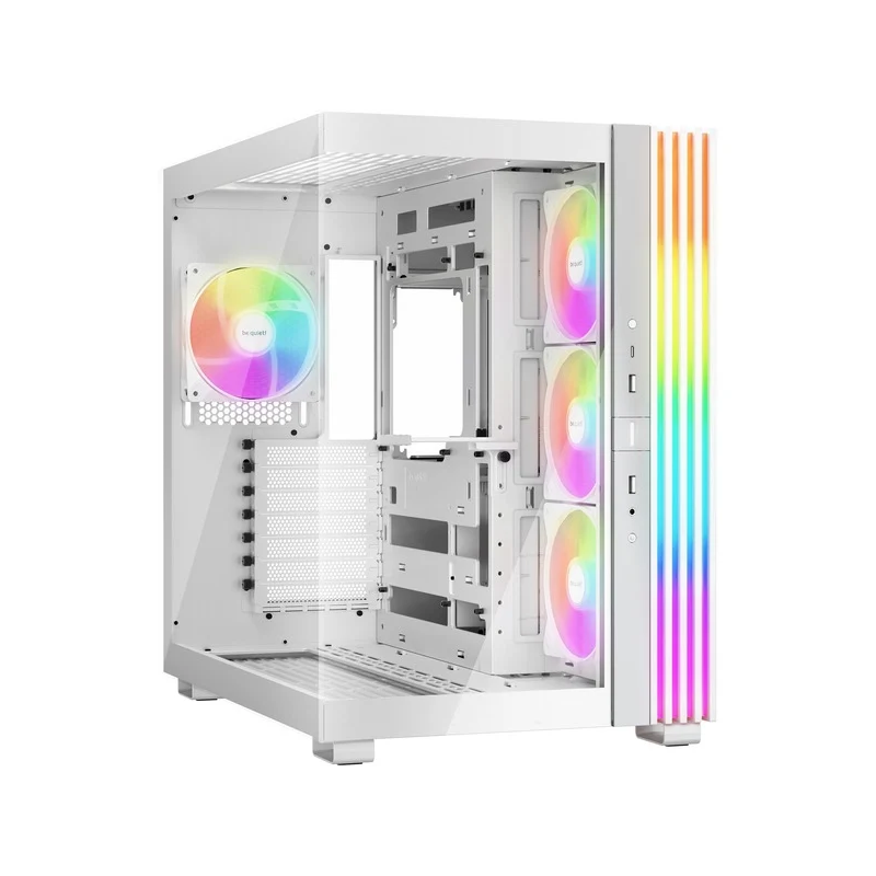 Case be quiet light base 600 lx midi-tower atx bianco [bgw68]