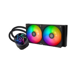 Dissipatore cpu a liquido silverstone novapeak 240mm nero [sst-np240-argb]