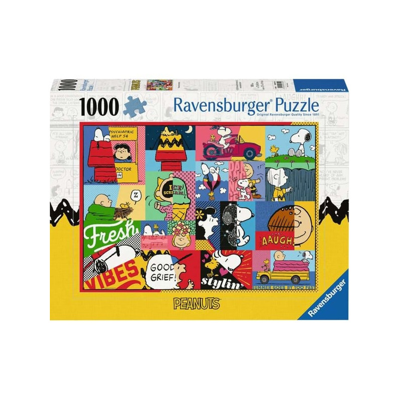 Puzzle ravensburger peanuts momente multicolore 1000pz [12000750]