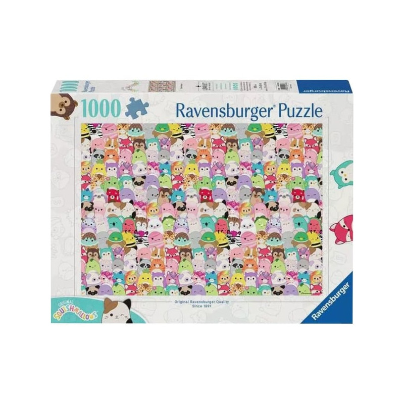Puzzle ravensburger squishmallows multicolore 1000pz [12000746]