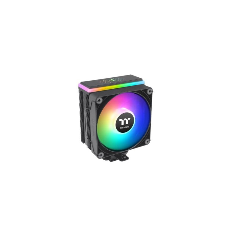 Dissipatore cpu a ventola thermaltake cooler 120mm nero [clp119-al12sw-a]