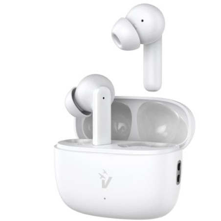 Auricolari vultech wireless/bluetooth 5.3 bianco [ep-40wh]