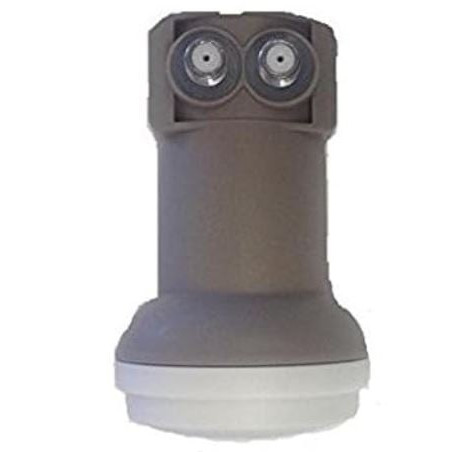 Convertitore digiquest lnb 600a twin doppia uscita 0.3db [lnb600blist]