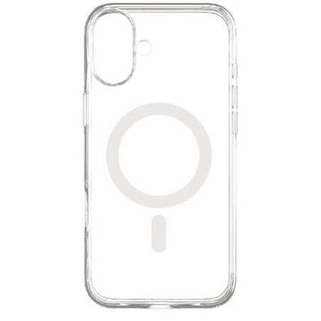 Custodia tunit antishock per iphone 16 plus trasparente