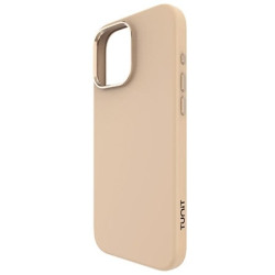 Custodia tunit soft touch per iphone 16 pro max oro/rosa