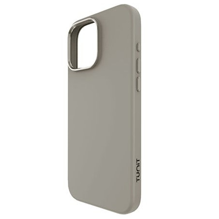Custodia tunit soft touch per iphone 16 pro max argilla