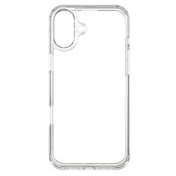 Custodia tunit crystal per iphone 16 plus trasparente