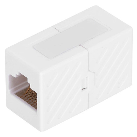 Accoppiatore techly modulare cat.6a rj45 f/f utp bianco