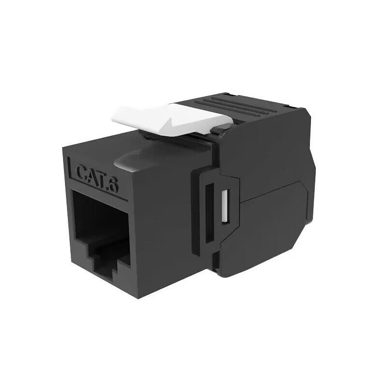 Frutto keystone techly rj45 utp cat.6 tooless nero