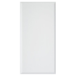 Copriforo ave whitek s44 1 modulo bianco opaco