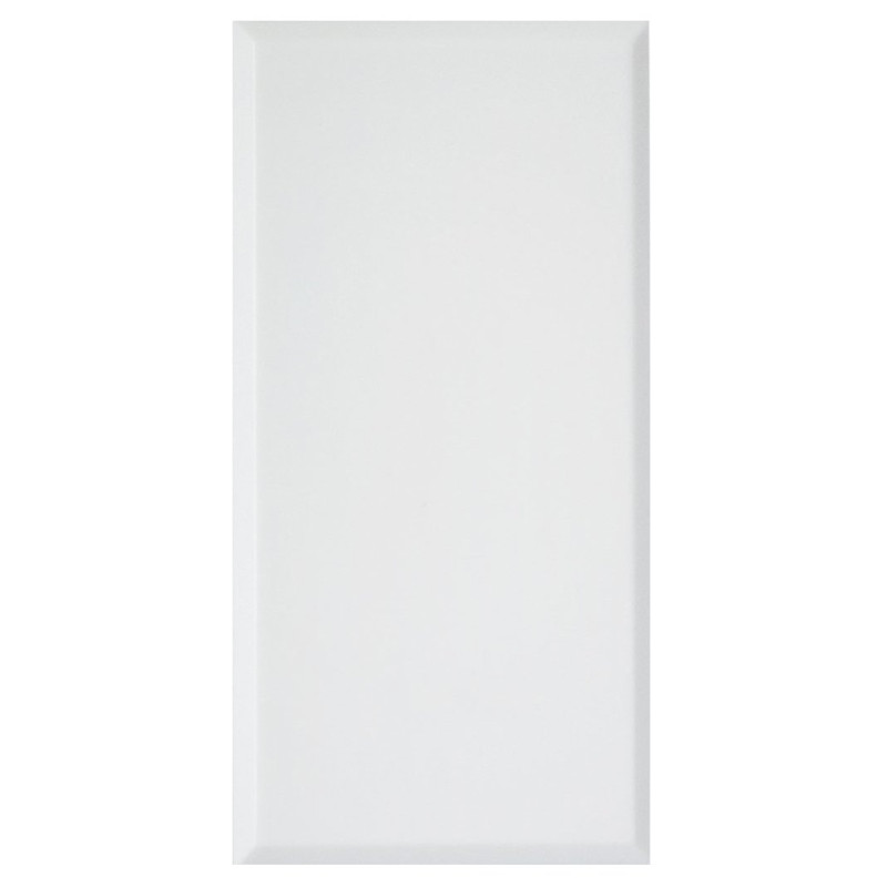 Copriforo ave whitek s44 1 modulo bianco opaco