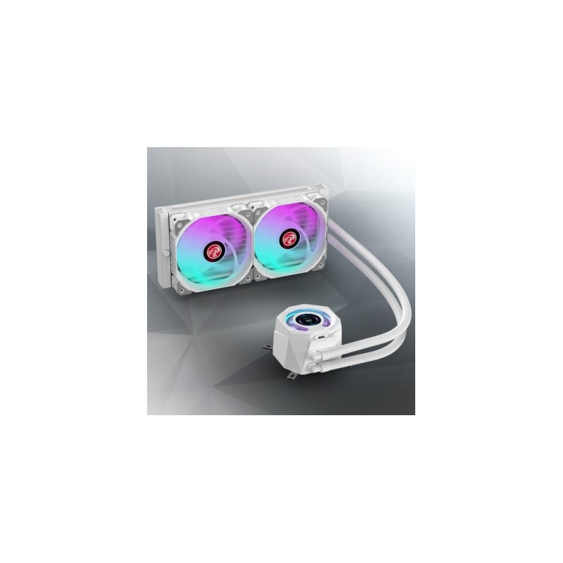 Dissipatore cpu a liquido raijintek cyclops 240 bianco [0r10b00231]