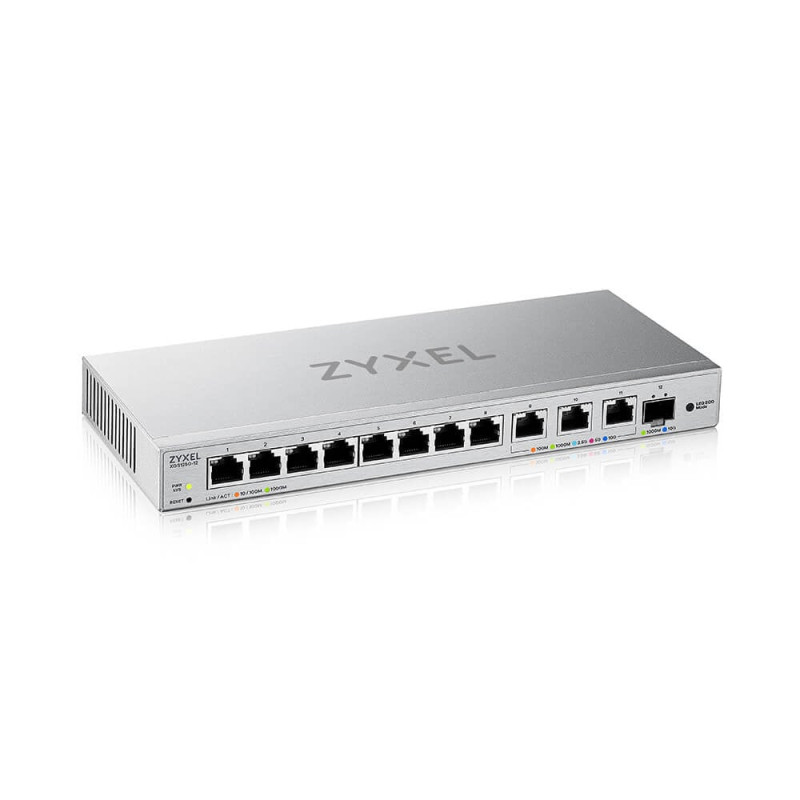 Switch zyxel xgs1250-12 gestito l2 gigabit 12 porte ethernet