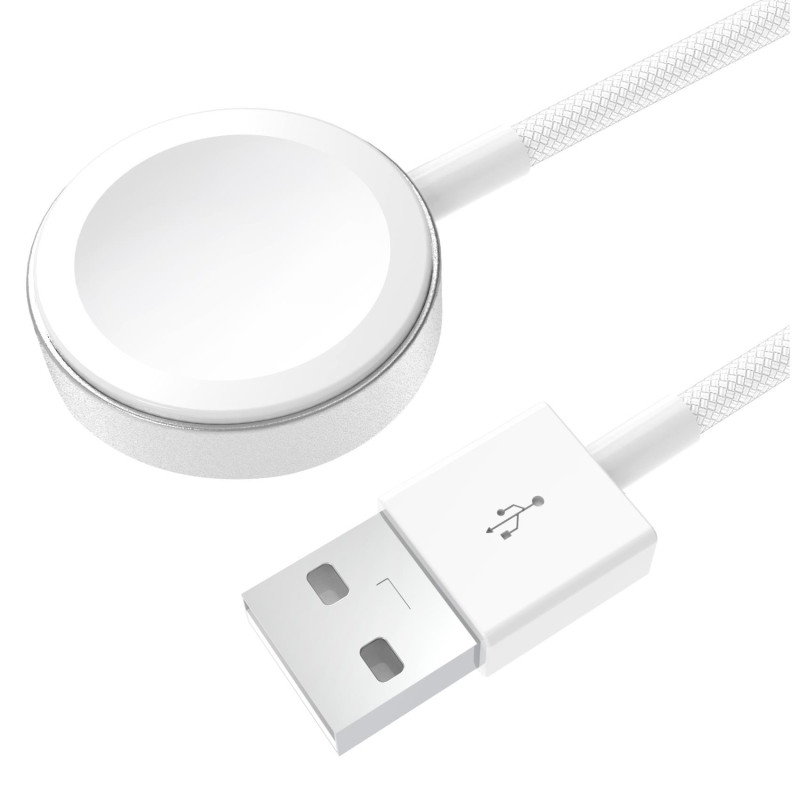 Caricabatterie celly per apple watch usb-a bianco [wchargerusba]