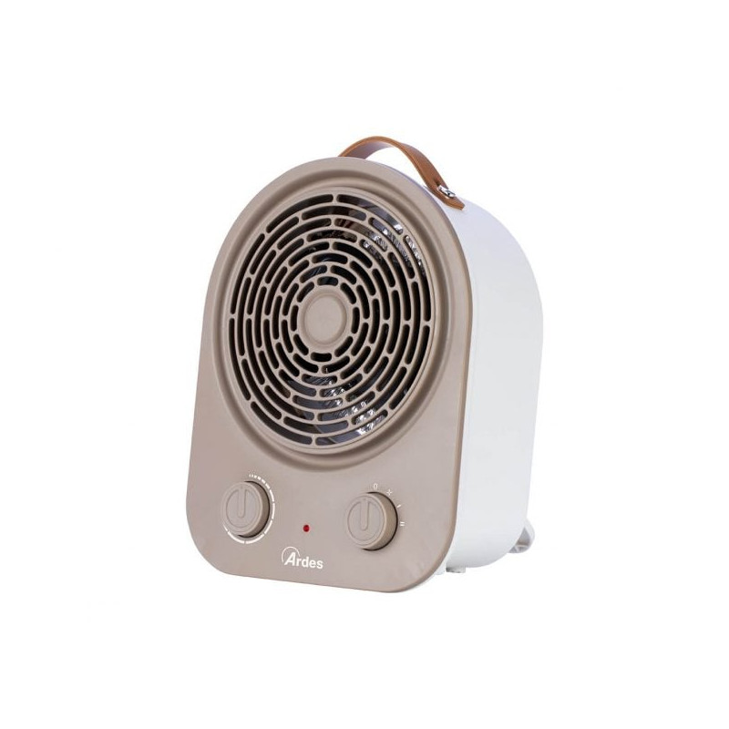 Termoventilatore ardes syntho 2 potenza 2000w tortora/bianco [ar4f17]