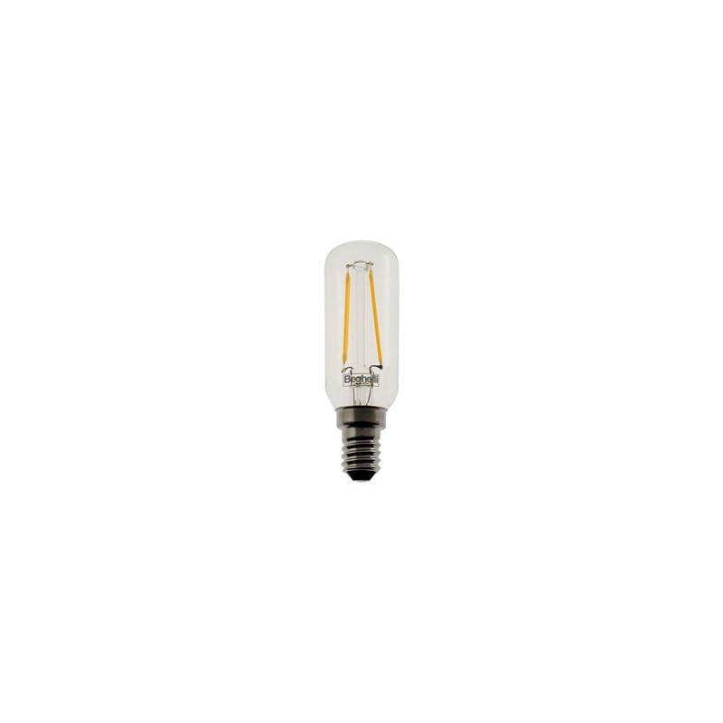Lampadina led beghelli zafiroled tubolare 2w e14 250lm classe e [56436]