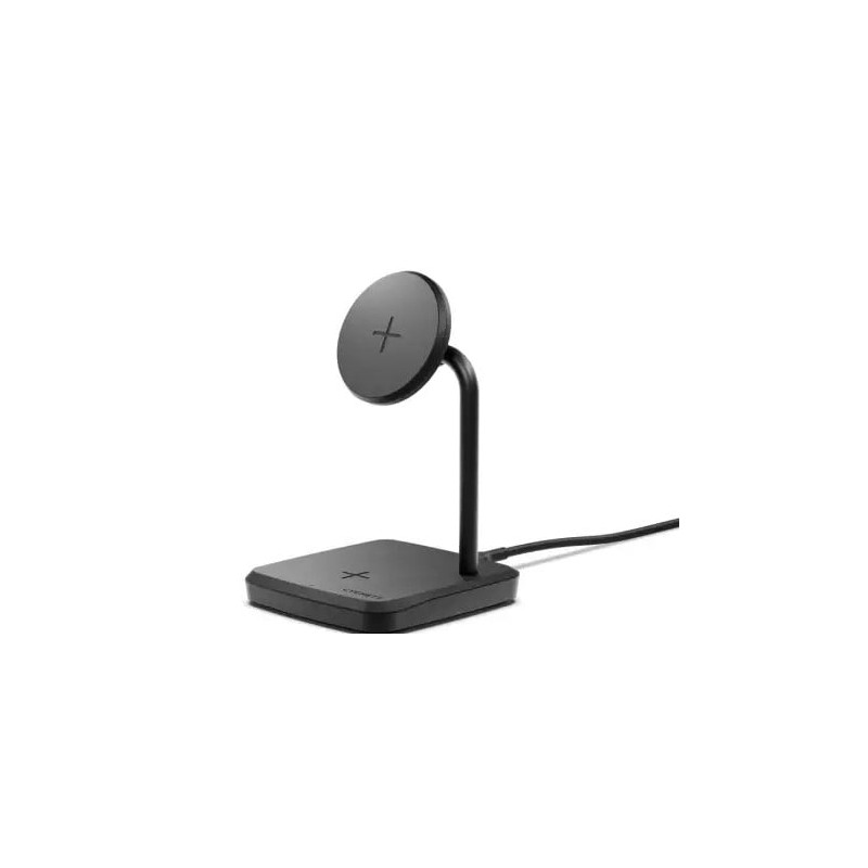 Base di ricarica cygnet qi2 2-in-1 wireless 15w nero