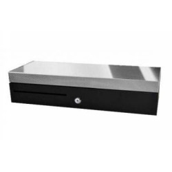 Cassetto contanti apg ecd460 460x100x170mm acciaio inossidabile nero
