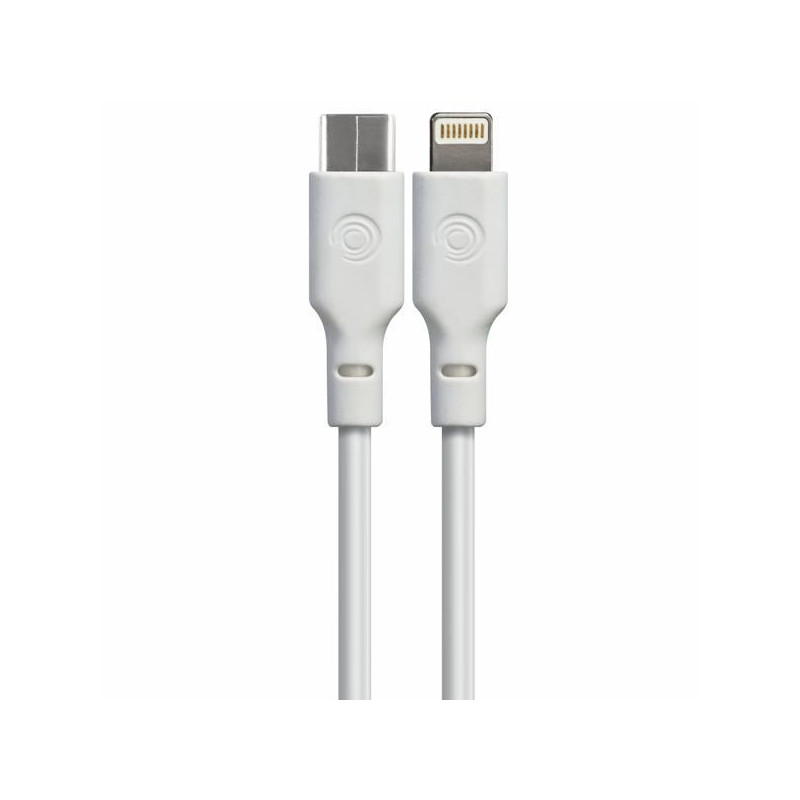 Cavo tiemmetakeit 3764 usb tipo c/lightning 1m 20w bianco [3764]