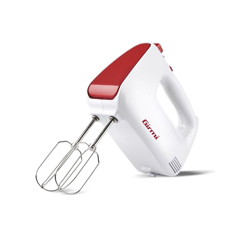 Frullino sbattitore manuale girmi sb4101 400w rosso/bianco [sb4101]