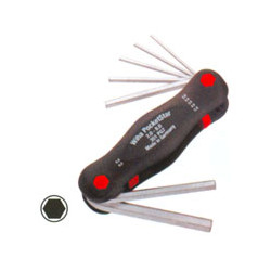 Chiavi brugola 2,0/ 8 pz.7 pieghevoli 351pg7 wiha [wiha ]