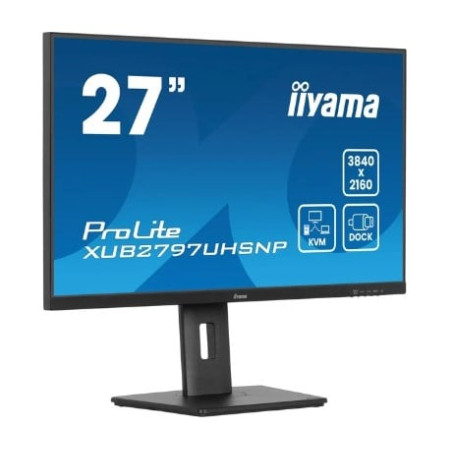 Monitor led 27'' iiyama prolite xub2797uhsnp-b1 4k uhd