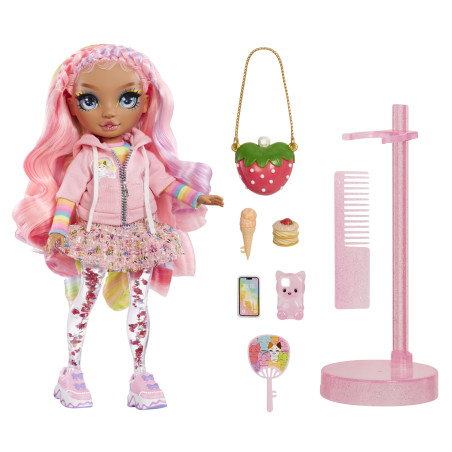 Bambola mga entertainment moda arcobaleno brillanti e brillanti rosetta